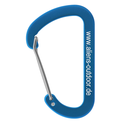 ALIENS Flat D micro wire 6 cm modrá