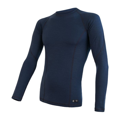 Sensor MERINO DOUBLE FACE dlouhý rukáv 