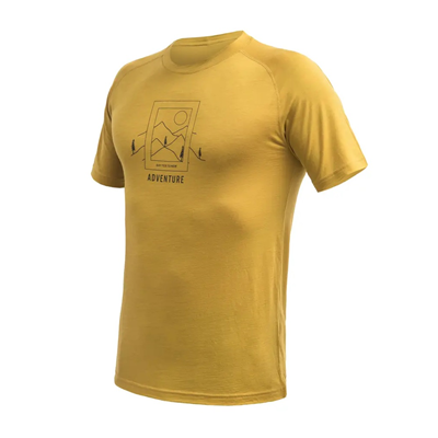 Sensor MERINO AIR SAY YES krátký rukáv
