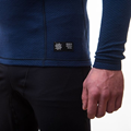 Sensor MERINO DOUBLE FACE 3/4 zip, dlouhý rukáv