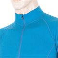 Sensor DOUBLE FACE MERINO WOOL dlouhý rukáv, 3/4 zip
