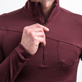 Sensor MERINO EXTREME UP 3/4 zip, dlouhý rukáv
