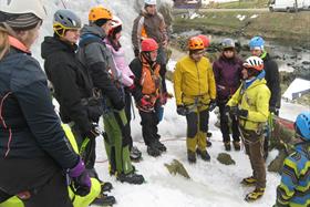 Ice Climbing Test Day 2015