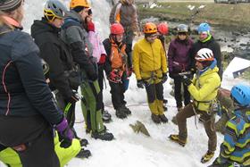 Ice Climbing Test Day 2015