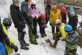 Ice Climbing Test Day 2015