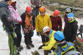 Ice Climbing Test Day 2015