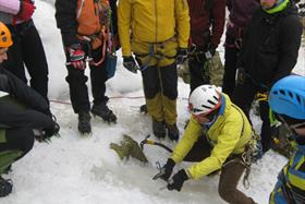 Ice Climbing Test Day 2015