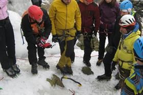 Ice Climbing Test Day 2015