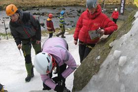 Ice Climbing Test Day 2015