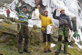 Ice Climbing Test Day 2015