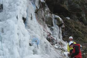 Ice Climbing Test Day 2015